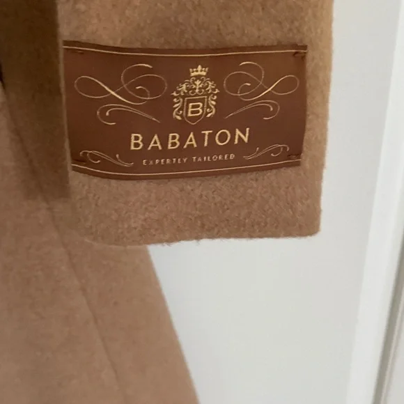 Aritzia Babaton Camel Wool Coat - Picture 3 of 16
